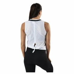 Club Knotted Tank White/Black