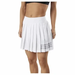 Club Pleated Skirt White