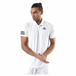 Club 3-Stripe Polo White