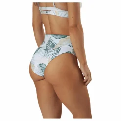 Coastal Palms Rollup Bottom White/Green