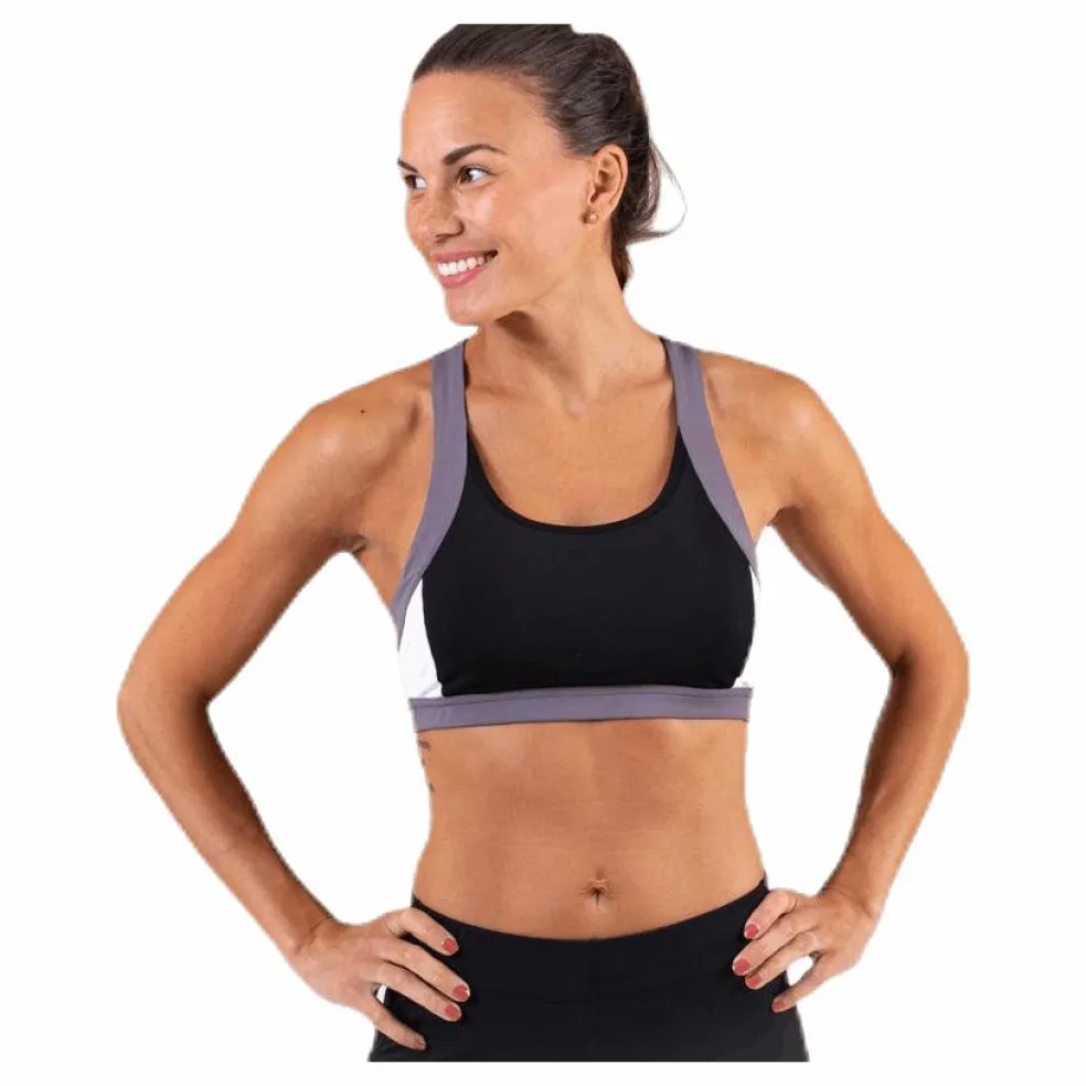 Color Block Bra 2 Black