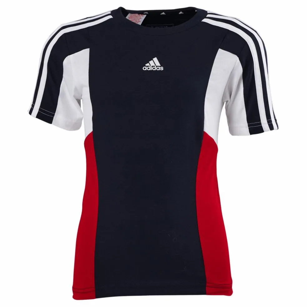 Colorblock 3-Stripes Regular Fit T-Shirt Legend Ink