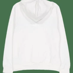 Colour-block Fleece Hoodie Flour/olive-delphinium