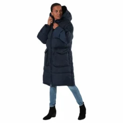 Comfy Puffer Coat Blue