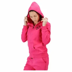 Comfy Zip Hood Pink