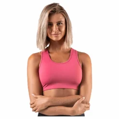 Compression Sports Bra C/D Pink