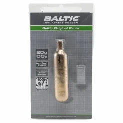 CO2-patron 20g m. säkerhetsstift Black