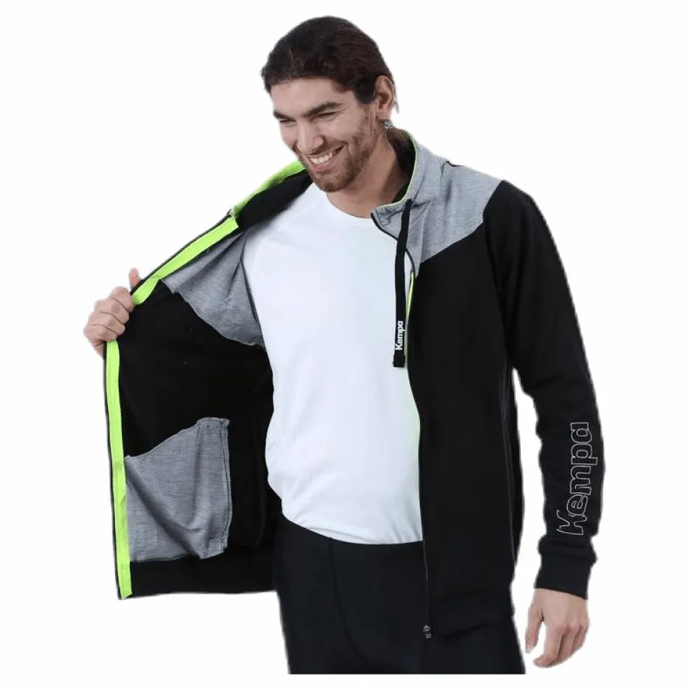 Core 2.0 Hood Jacket Black/Grey