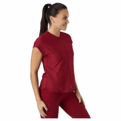 Core Charge Rib Tee W Rhubarb