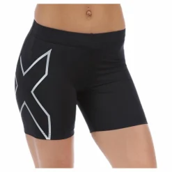 Core Compression 5" Shorts W Black/Silver