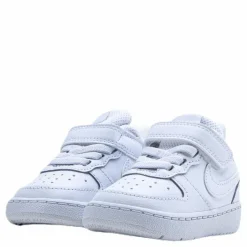 Court Borough Low 2 Baby/Toddler Shoes WHITE/WHITE-WHITE
