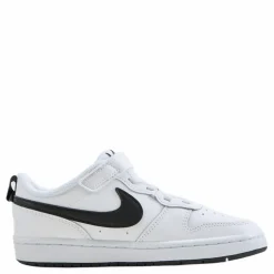 Court Borough Low 2 Little Kids' Shoes WHITE/BLACK
