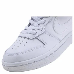 Court Borough Low 2 Little Kids' Shoes WHITE/WHITE-WHITE