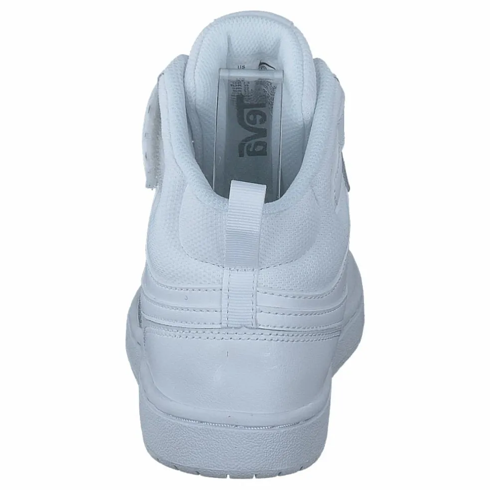 Court Borough Mid 2 Little Kids' Shoes WHITE/WHITE-WHITE