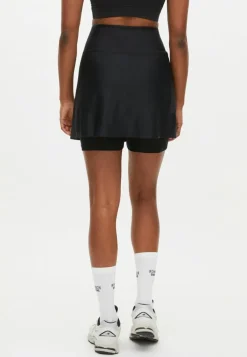 Court Jersey Skort Black