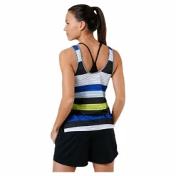 Court Printed Dry Tank Patterned