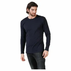 Crew Neck Longsleeve Blue