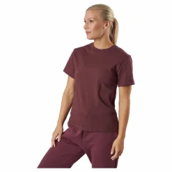 Crew Neck Regular Burgundy