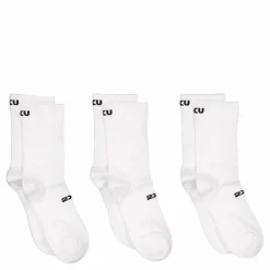 Crew Socks 3 Pack White/black