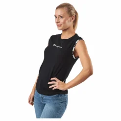 Crewneck Sleeveless T-Shirt Black