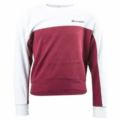 Crewneck Sweatshirt Jr Pink/White