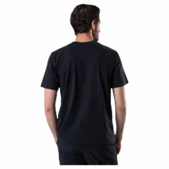 Diamond Cut Pocket Tee Black