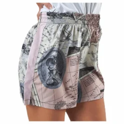 Direction Track Shorts Beige