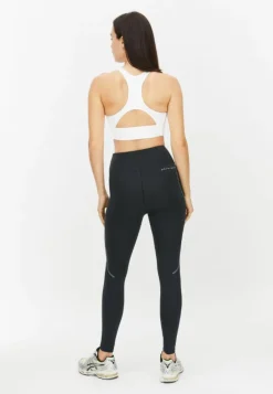 Distance Stripe Tights Black