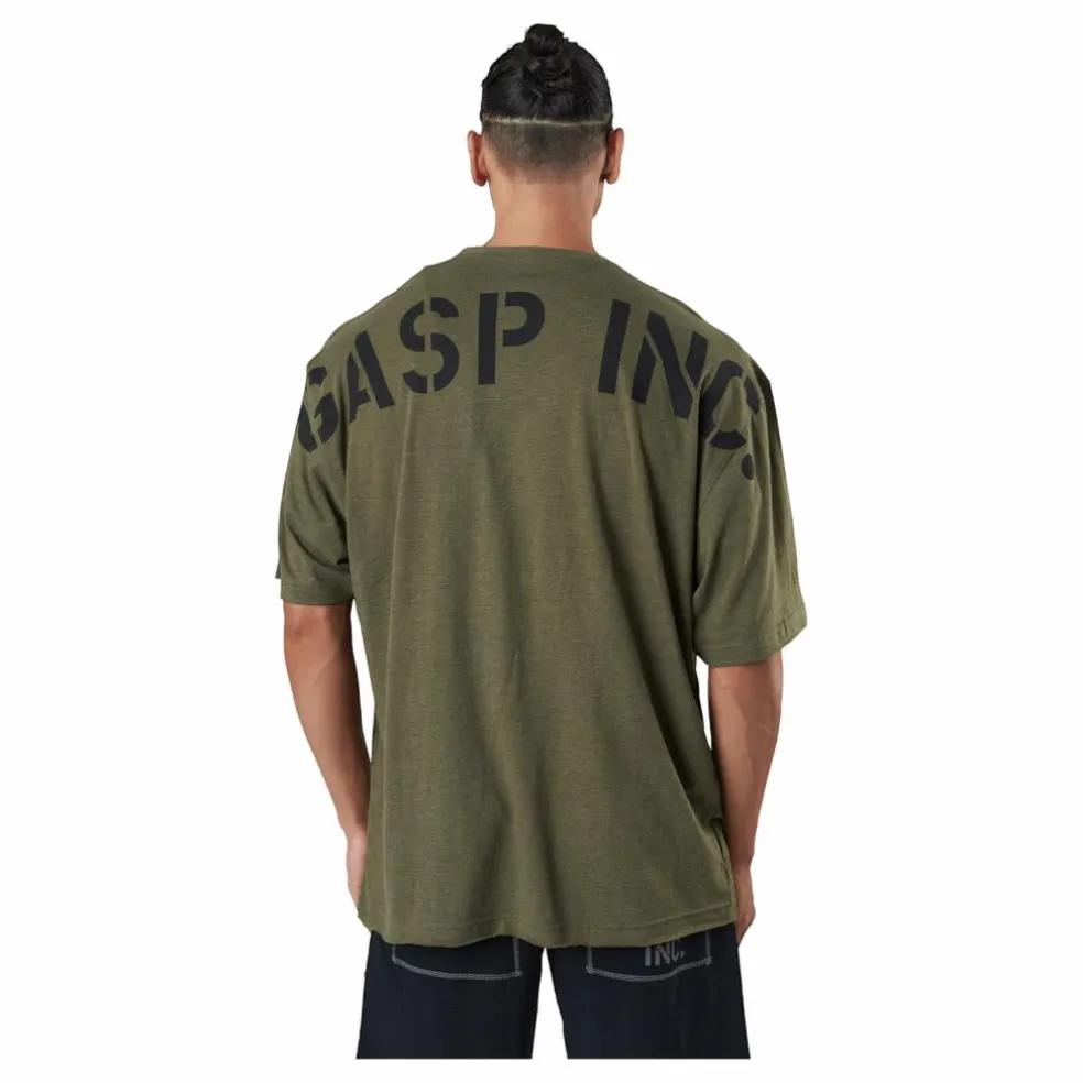 Division Iron Tee Army Green Melange