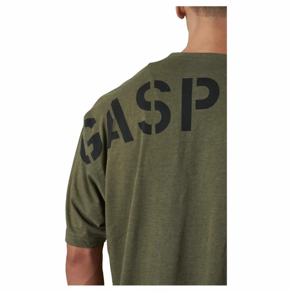 Division Iron Tee Army Green Melange