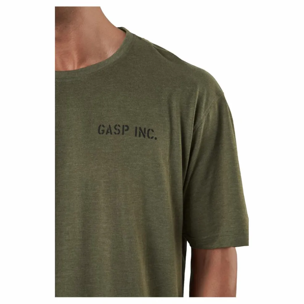 Division Iron Tee Army Green Melange