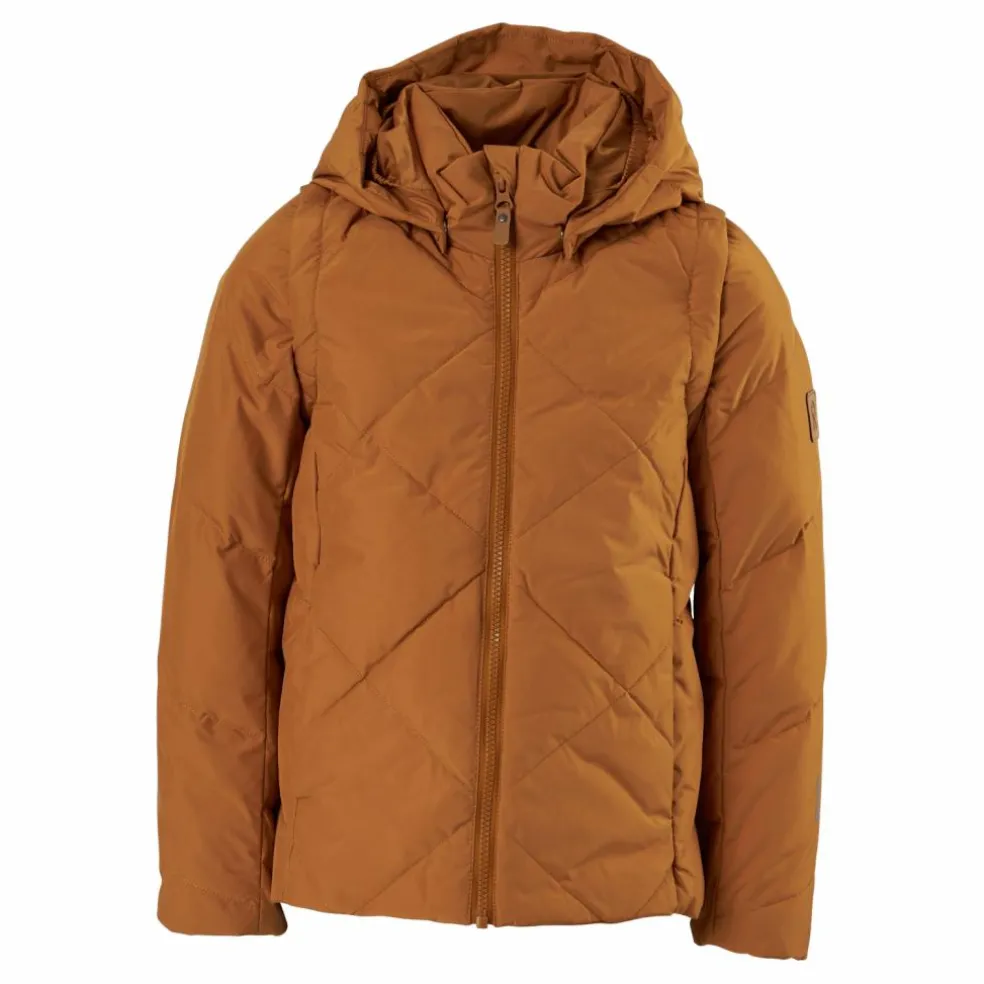 Down jacket Paahto Golden brown