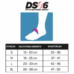 DS6 Decompression Sleeve White