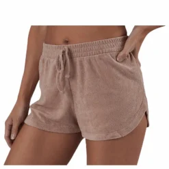 Dunja Terry Mw Shorts Lounge Bc Red