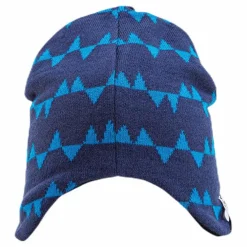 Eaglet Knitted Flap Cap Blue
