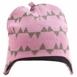 Eaglet Knitted Flap Cap Pink