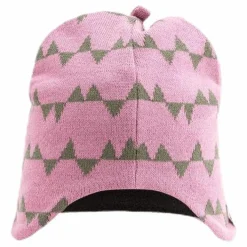 Eaglet Knitted Flap Cap Pink