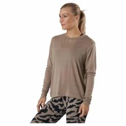 Ease Crew Neck Taupe Grey