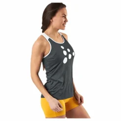 Eaze Singlet White/Grey