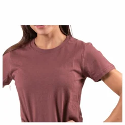 Ebba T-shirt Purple/Brown