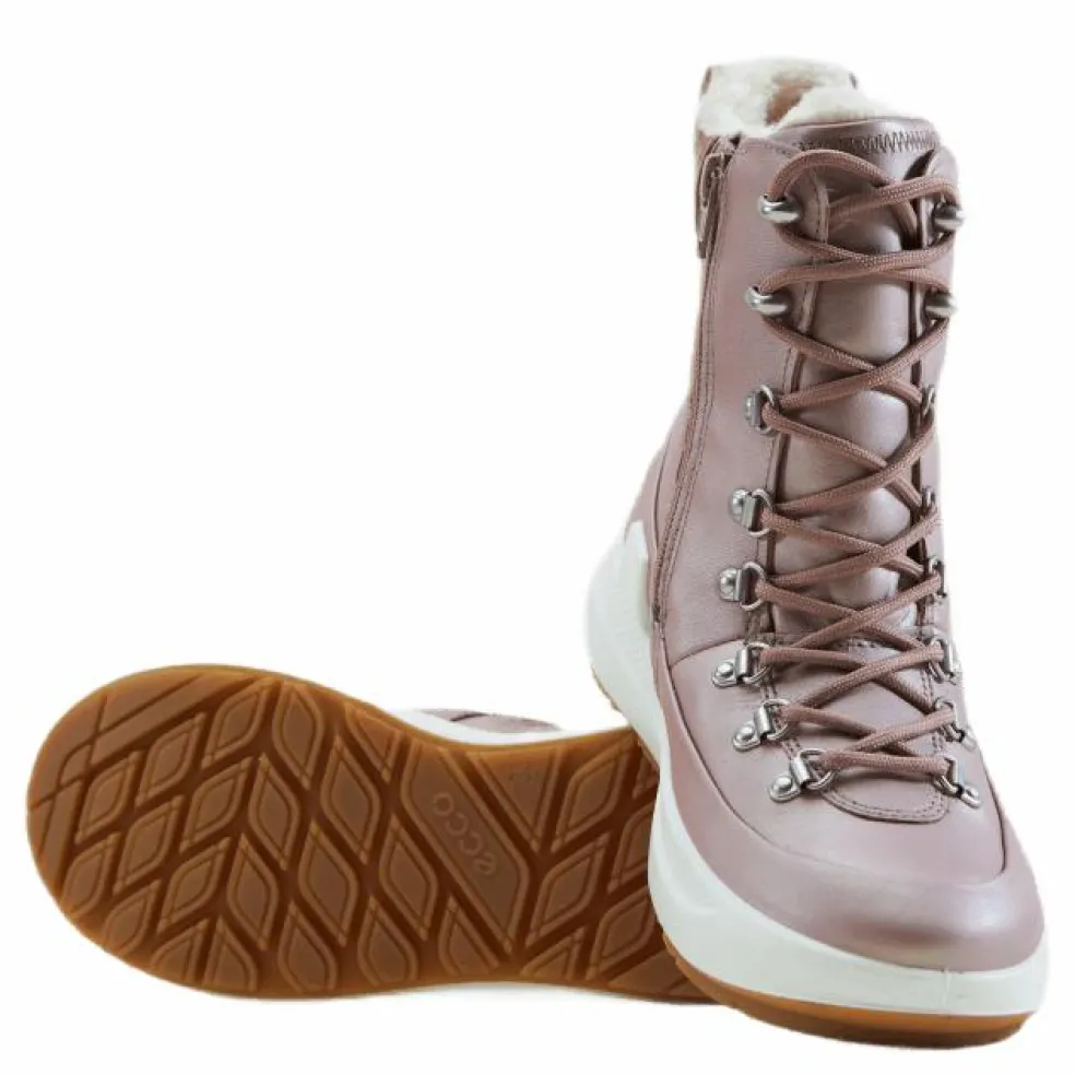 Ecco Solice K Woodrose Metallic/woodrose