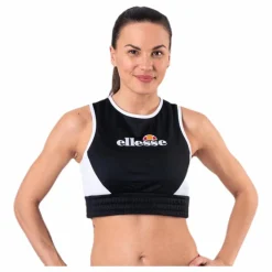 El Ruth Crop Vest Black