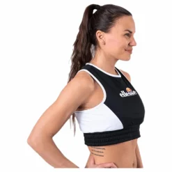 El Ruth Crop Vest Black