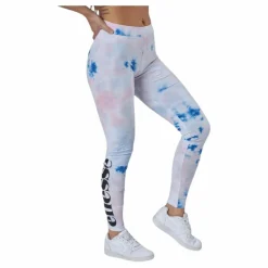 El Solos 2 Tie Dye Legging White