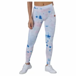 El Solos 2 Tie Dye Legging White