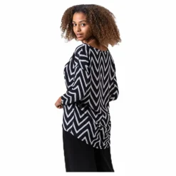 Elcos 4/5 Aop Top Black/Grey