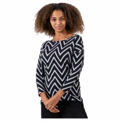 Elcos 4/5 Aop Top Black/Grey