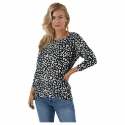 Elcos 4/5 Aop Top Jrs Black