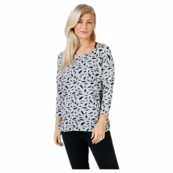 Elcos 4/5 Aop Top Jrs Grey