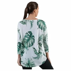 Elcos 4/5 Aop Top Jrs White